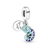 Nuevo dije de rana perezosa de plata 925 con forma de animal, pato, cerdo, oso, compatible con pulsera original, decoración, colgante para mujer, regalo de joyería