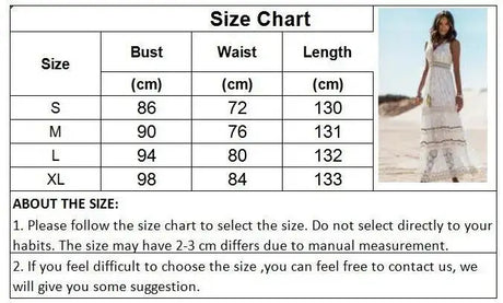 Boho Long Dress Women Summer Lace V Neck Flare Sleeve Sexy Maxi Dress Lady Holiday Party Beach Wedding Dresses Vestidos De Mujer - Lootquake
