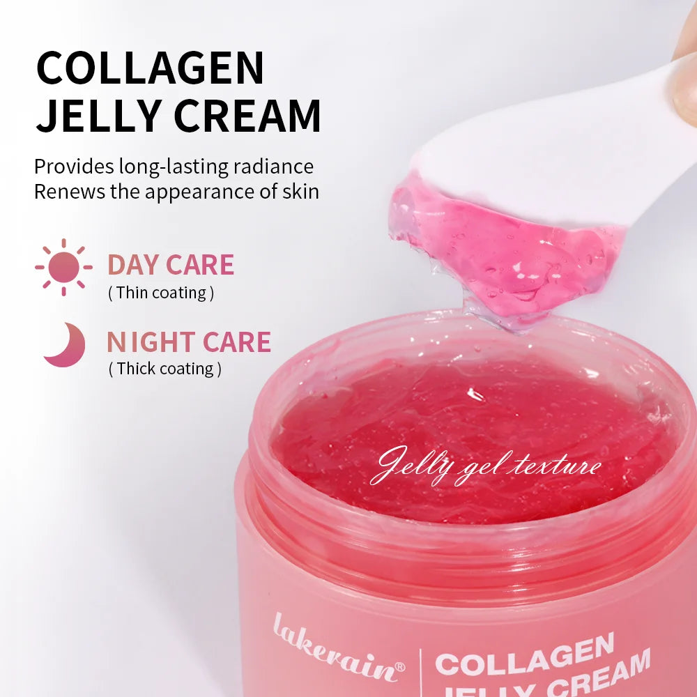 Crema de colágeno en gel que mejora la elasticidad de la piel, reafirmante, calmante, hidratante, antienvejecimiento, firmeza, hidratación, cuidado de la piel, gel facial.