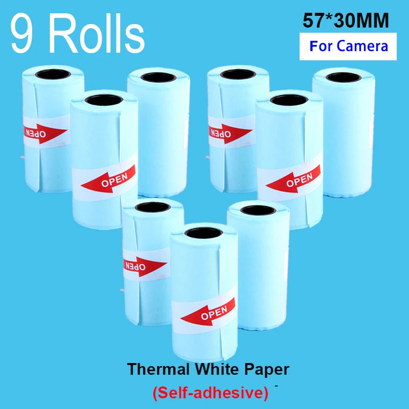 Cámara de impresión instantánea para niños, cámara fotográfica digital para niños y niñas con impresión térmica, juguetes educativos para niños, regalos, mini impresora térmica