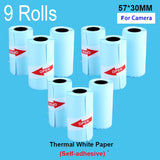 Cámara de impresión instantánea para niños, cámara fotográfica digital para niños y niñas con impresión térmica, juguetes educativos para niños, regalos, mini impresora térmica