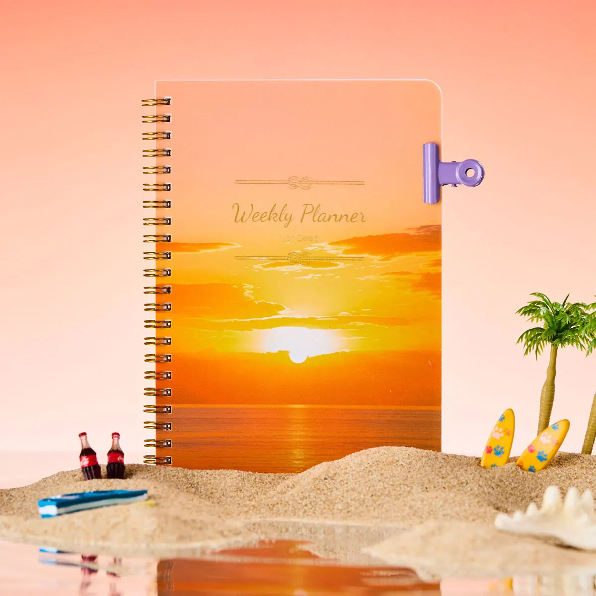 2024 Weekly Planner Agenda A5 Notebook Planner Pouch 52 Weeks Planner Schedules Stationery School Office Supplies Stationery
