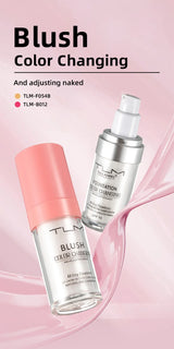 TLM Foundation Color Changing Mike Makeup For Full Coverage Blush Cream Brightening Moisturizing Longlasting Non-flading Makeup