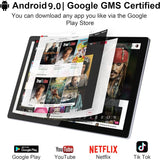 Étui cadeau en silicone K30, 2 Go de RAM, 32 Go de ROM, écran 10,1 pouces, MTK9863, Android 9.0, appel téléphonique, tablette PC, quad-core, caméra frontale, Wi-Fi, cartes SIM