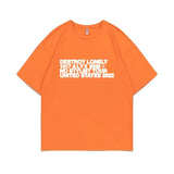 Rapper Destroy Lonely Alyx Print Tshirt Mens Oversized Cotton Short Sleeve Tees Men Hip Hop Rap Style T-shirt Man Street T Shirt - Lootquake