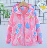 Girls Korean Polar Fleece Outdoor Jacket 4-12 Yrs Children's Autumn Winter Thickened Hooded Windbreaker Kids Girl's Fashion Coat - Lootquake
