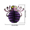 Halloween 3D Paper Pendant Decorations Pumpkin Bat Spider Haloween Wall Decor Halloween Party Bar Haunted House Wall Hanging