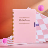 2024 Weekly Planner Agenda A5 Notebook Planner Pouch 52 Weeks Planner Schedules Stationery School Office Supplies Stationery