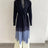 Autumn and Winter New Abaya Fashion Lapel Pleated Long Sleeved Cardigan Windbreaker Jacket Saudi Abayas for Women - Lootquake