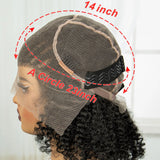 Afro Kinky Curly Cornrow Braids Wig | Full Lace | Baby Hair | Natural Look