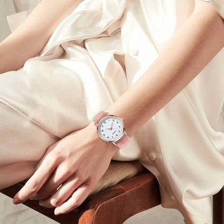 Reloj Mujer Fashion Watch for Women Leather Belt Watches Ladies Luxury Analog Quartz Luminous Wristwatch Clock Relogio Feminino - Lootquake