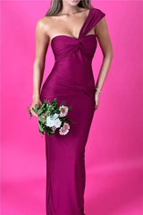 Mozision Strapless Backless Sexy Maxi Dress For Women Fashion One Shoulder Sleeveless Bodycon Club Party Long Dress Elegant - Lootquake