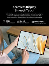 Nouvelle tablette Teclast T60 AI Allwinner A733 Octa-Core 12 pouces 2K HD TDDI écran 6 Go RAM 128 Go ROM Android 15 WiFi6 8000 mAh 13MP + 5MP