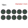 Mini Compass Thermometer Carabiner Compass Thermometer Carabiner 3 in 1 Outdoor Hiking Key Buckle Double Sided Metal Compasses - Lootquake
