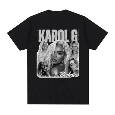 Vintage Karol G Manana Sera Bonito Graphic T Shirt Men Women's Hip Hop Gothic Short Sleeve T-shirts Clothing T-shirt 70921 - Lootquake