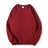 Solid Colors Men's Crewneck Sweatshirt,Cotton-blend Pullover - Lootquake