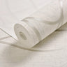 Papier peint décoratif pour chambre à coucher, 53 cm, autocollants muraux épais, rayures courbes, résistant à l'humidité, non tissé, style européen moderne