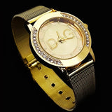 2025Hot Sale European Fashion Watch Women Luxury Brand DQG Quartz Watch Reloj Mujer Casual Stainless Steel Ladies Clock - Lootquake