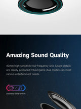 Enceinte Bluetooth portable Edifier HECATE G200, éclairage RGB, haut-parleur magnétique BT5.3, mini caisson de basses, autonomie de 7 heures, support pour téléphone