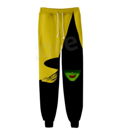 WICKED The Musical Elphaba Sweat Pants 3D Joggers Pants Casual Trousers Men/Women Hip Hop Sweatpants Pantalon Homme Streetwear - Lootquake