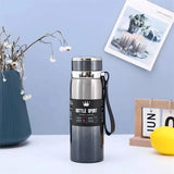 1L Thermal Water Bottle Keep Cold and Hot Thermos for Water Tea Coffee Vacuum Flasks Stainless Steel Thermos Bottle
