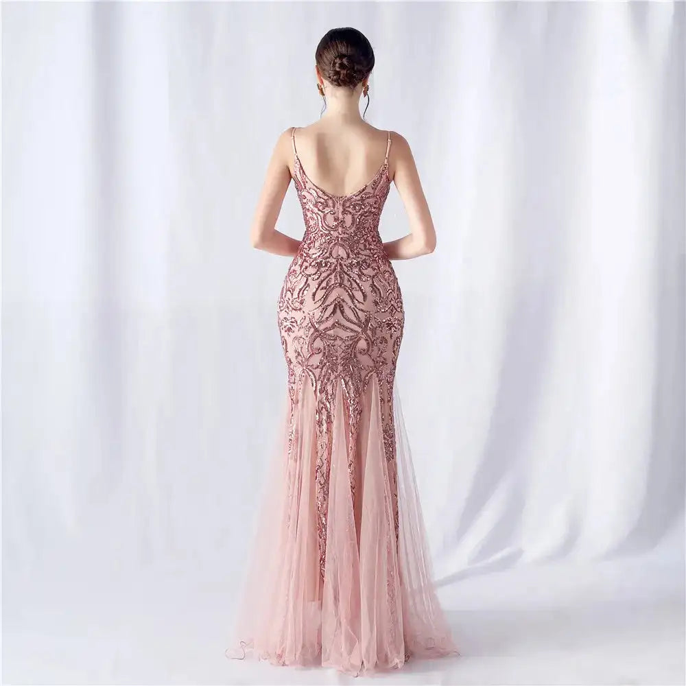 Luxury Youthful Women's Elegant Long Dress Party 2024 Graduation Ceremonies Prom Evening Formal on Sale Clearance Summer Fashion - Lootquake