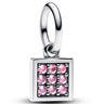 Colgante de plata 925 con forma de serpiente para San Valentín, ideal para pulseras originales de plata de ley 925 para mujer, regalo de joyería DIY.