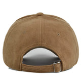 Solid Suede Retro Baseball Caps For Men Women Spring Autumn Street Snapback Hip Hop Hat Adjustable Faux Fur Sunscreen Visor Cap - Lootquake