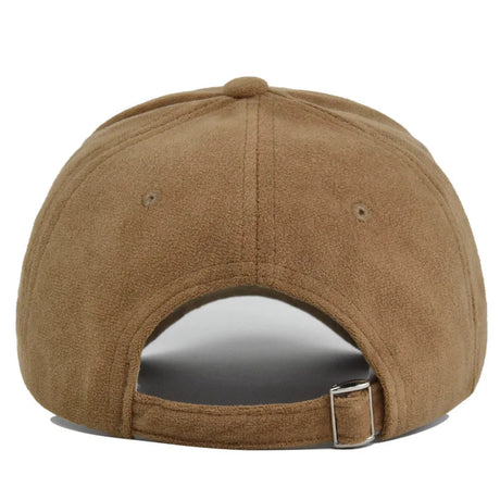 Solid Suede Retro Baseball Caps For Men Women Spring Autumn Street Snapback Hip Hop Hat Adjustable Faux Fur Sunscreen Visor Cap - Lootquake
