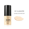 Base de maquillaje Focallure de 8 colores, base líquida, crema de cobertura total, corrector, hidratante, maquillaje facial.