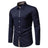 Plaid Color Block Navy Shirt Men 2024 Spring New Slim Fit Long Sleeve Mens Dress Shirts Party Casual Male Social Shirt - Lootquake