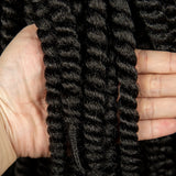 16" Twist Knotless Braids Wig | HD Full Lace | Baby Hair | Natural Look