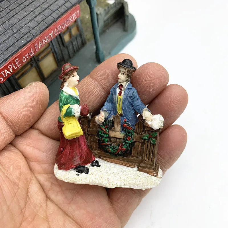 Halloween Christmas DIY Decor Miniature Figurines Sand Table Articles Handicraft Gifts Desk Outdoor Garden Sculpture
