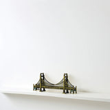 Estatua del puente American Gate, modelo de construcción retro, escultura para decoración de escritorio, hogar, oficina, modelo artesanal
