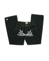 Streetwear Jeans Y2K Men Women Clothes Harajuku Hip Hop Letter Embroidered Vintage Blue Baggy Jeans High Waist Wide Leg Trousers - Lootquake