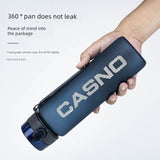 Casino Frosted Sports Water Cup Plastic Handy Cup Men and Women Creativity Portable Student Kettle with Lid Sports Bottle