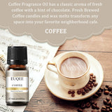 Huile parfumée EUQEE 10 ml, noix de coco, vanille, chewing-gum, pour la fabrication de bougies, de savons, de gâteaux au café et de bois de cèdre. Huiles aromatiques de qualité supérieure.