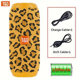 Altavoz Bluetooth portátil TG117 para exteriores, inalámbrico, con graves profundos, llamadas gratuitas, FM, tarjeta TF y unidad flash USB, compatible con teléfono móvil, tableta y TV.