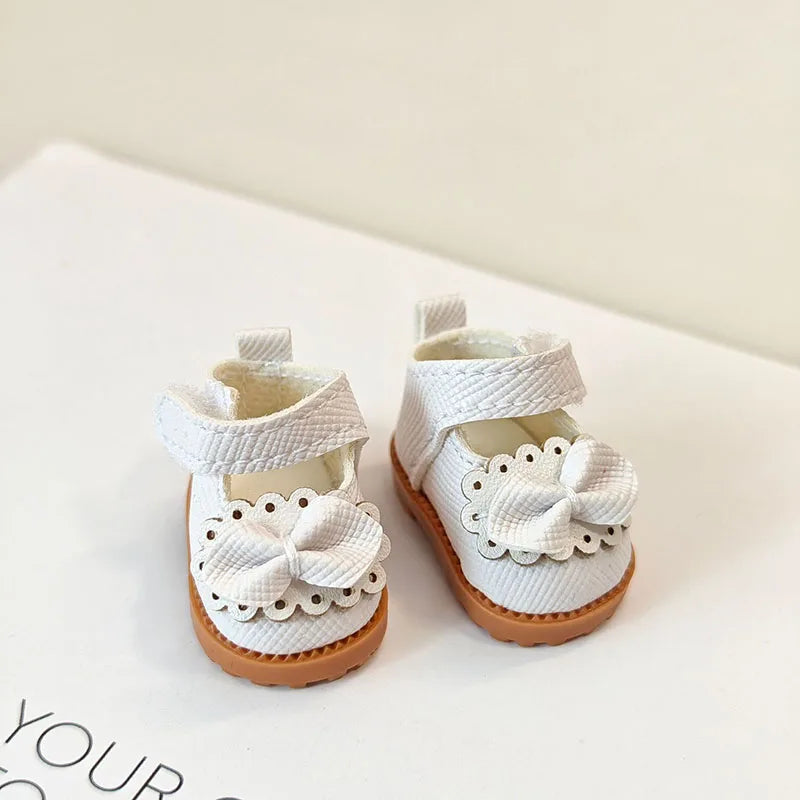 Labubu Shoes Multiple Styles Leather Shoes DIY Dolls Accessories