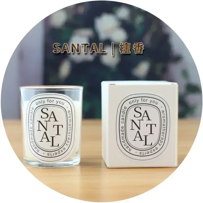Romantic Fragrance Candles, Premium Fragrance, High Beauty, Transparent Micro Fire Candles Holiday Guests Gifts Scented Candles