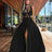 2024 Fashion New Women's Sexy Vacation Dress Solid Long Dress Cut Out Exposed Waist High Slit Suspender Long Skirt - Lootquake