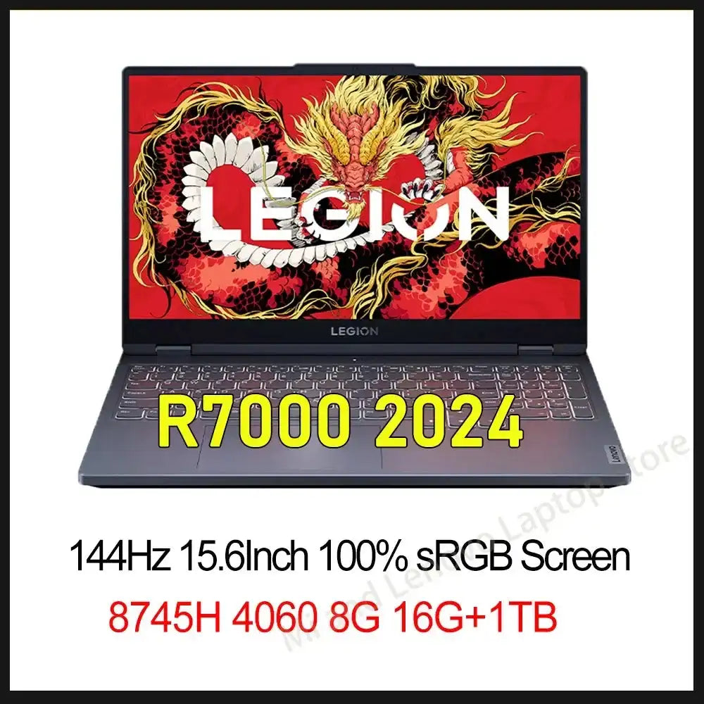 Lenovo Legion R7000 2024 R7 8745H RTX 4060 144 Hz 16 pouces Jeu