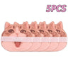 10PCS Cute Cat Makeup Puff Foundation Cosmetic Puff Smooth Powder Concealer Beauty Dry and Wet Dual-use Powder Puff Makeup Tool