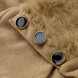 Winter Women's Jacket Windbreaker Warm Plush Thick Clothes Double Breasted Belt Autumn And Winter Korean Style Slim Lapel Coat - Lootquake