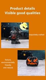 Halloween Micro Landscape Scene Decoration Accessories Tree Demon Ghost Pumpkin Skull Party Supplies Home Party Ornament Terror
