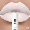 QIBEST Rouge à lèvres liquide mat Waterproof longue tenue Velours Gloss à lèvres Tube de teinte Pigment Nude mat Rouge à lèvres Maquillage des lèvres