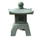 Chinese Pagoda Statue Miniature Sandstone Sculpture Asian Decor for Outdoor Car  Landscape Decor
