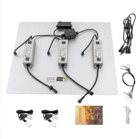 1200W IP65 LED Grow Light Indoor Grow Lamp Waterproof Board Panel Full Spectrum For Greenhouse Plants Flower Bloom Grow Tent - Lootquake