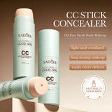 SADOER Conceler Krem BBCC Cream Moisturzing Mushroom Cushion Base de maquillaje líquida Natural a prueba de agua Base de maquillaje Twarzy