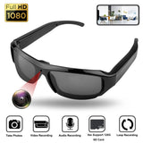 Cámara de gafas HD 1080P para tomar fotos y grabar videos al aire libre, ideal para ciclismo, portátil, mini cámara con control de un botón.